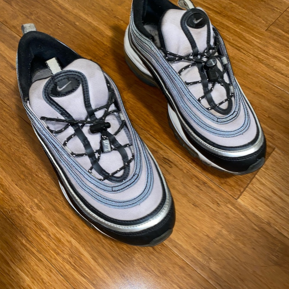 Nike Gray and Black Sneakers